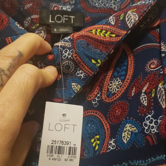 Loft size 6 shorts new with tag - Picture 3 of 5